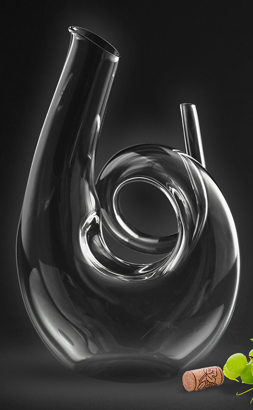 50 oz. Curly Decanter 3
