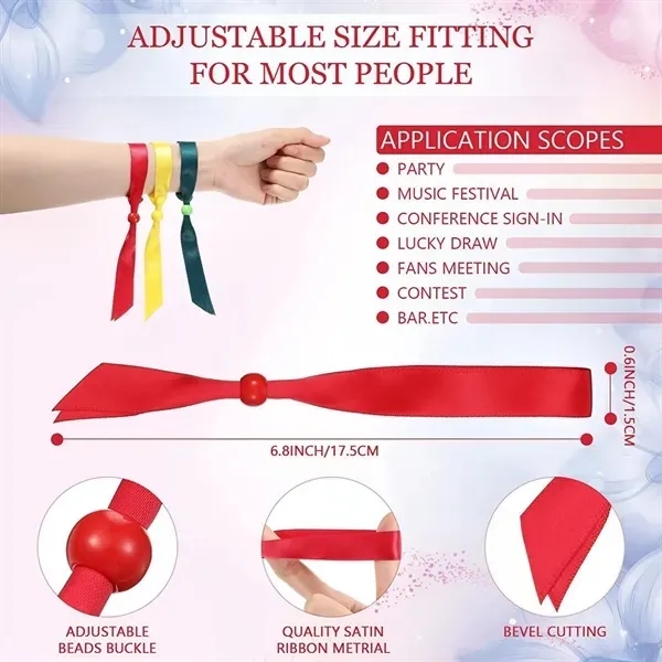 Dye-Sublimated Fabric Event Wristband 9