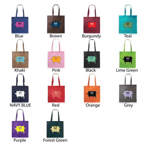 Non-Woven Polypropylene Tote - 13.5"W x 14.5"H 15