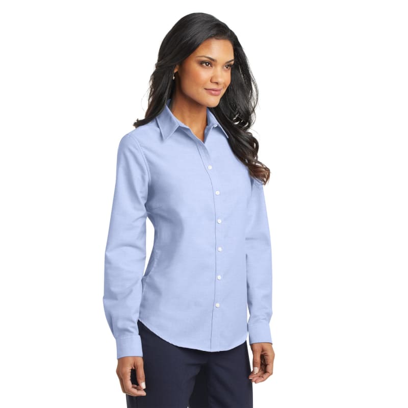 Port Authority Ladies SuperPro Oxford Shirt. 42