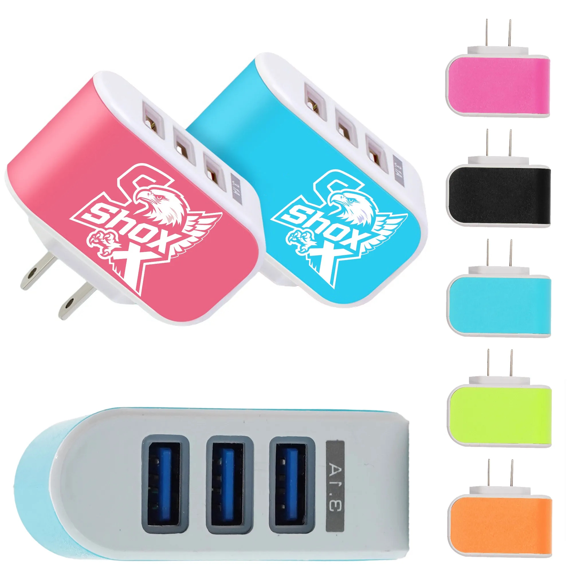 3 Port USB Charger 2