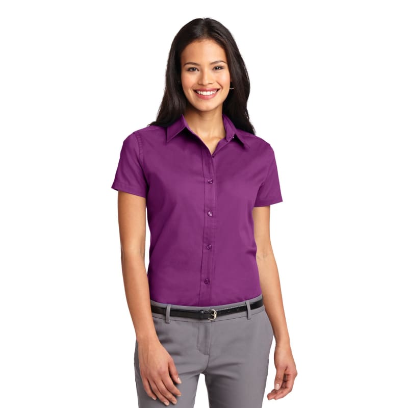 Port Authority Ladies Short Sleeve Easy Care Shirt. 43