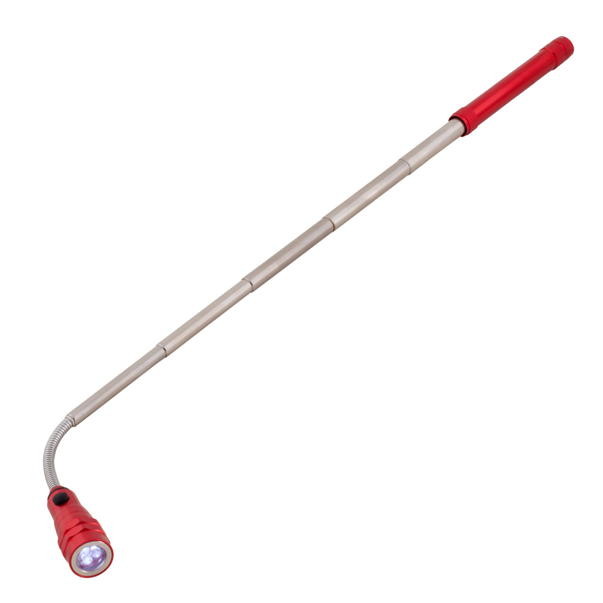 Telescopic Aluminum Flashlight With Magnet 7
