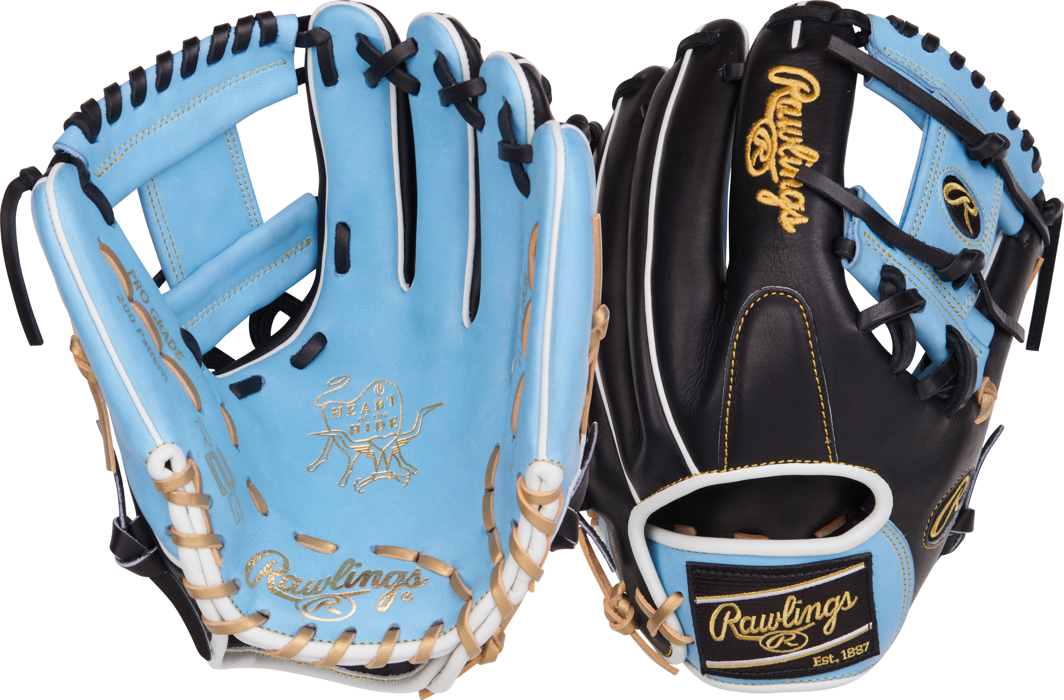 Rawlings Heart of the Hide Baseball Glove, Infield 1