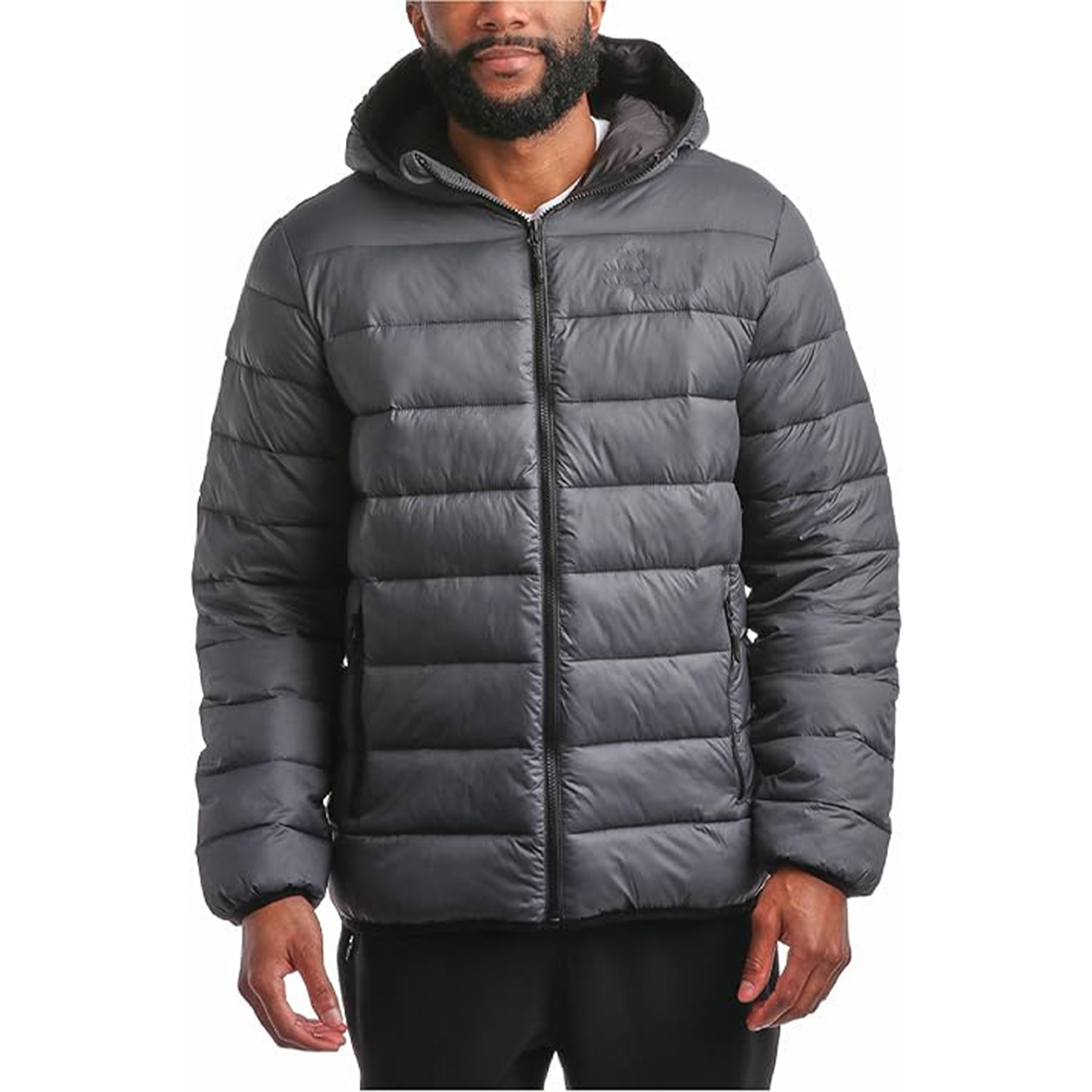 Warm Hooded Quilted Down Jacket 22