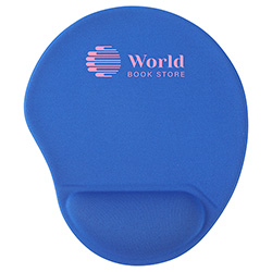 Wave Non-Slip Mouse Pad with Gel Wrist Rest 20