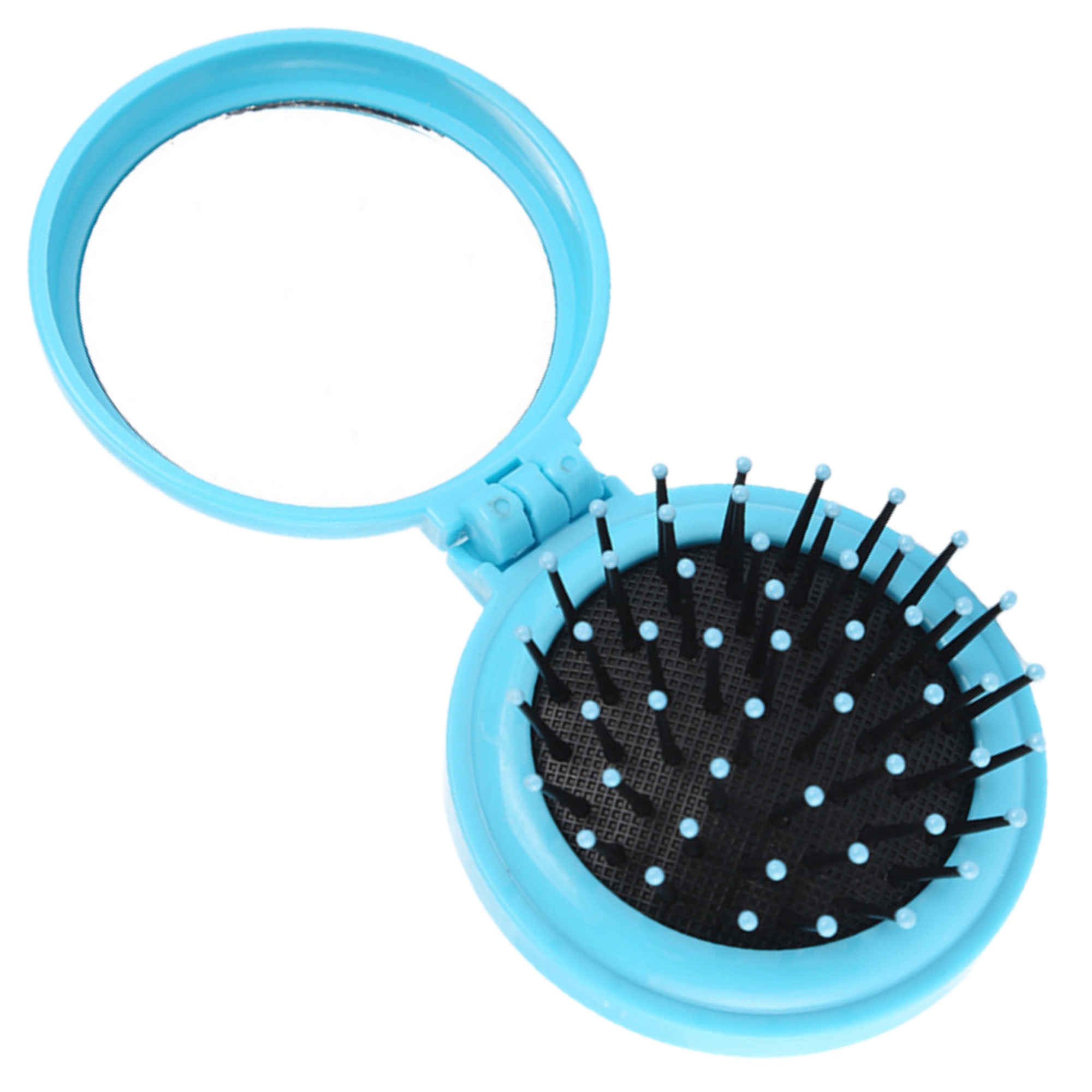 Round Mini Compact Massage Comb 2