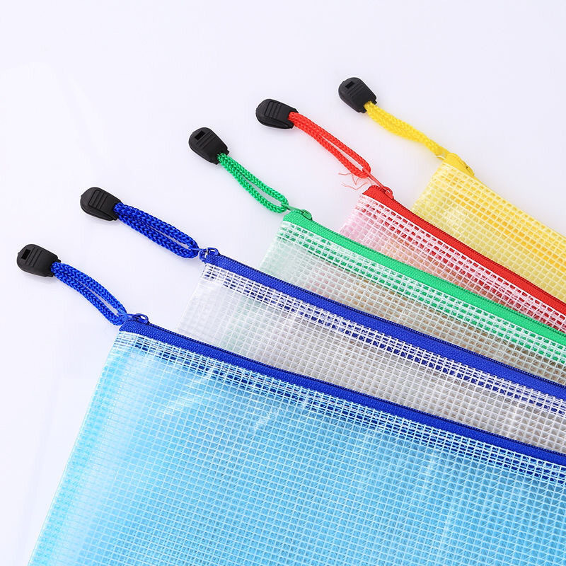 Waterproof Zipper Bags Document Multipurpose Travel Bags for Office, School 5