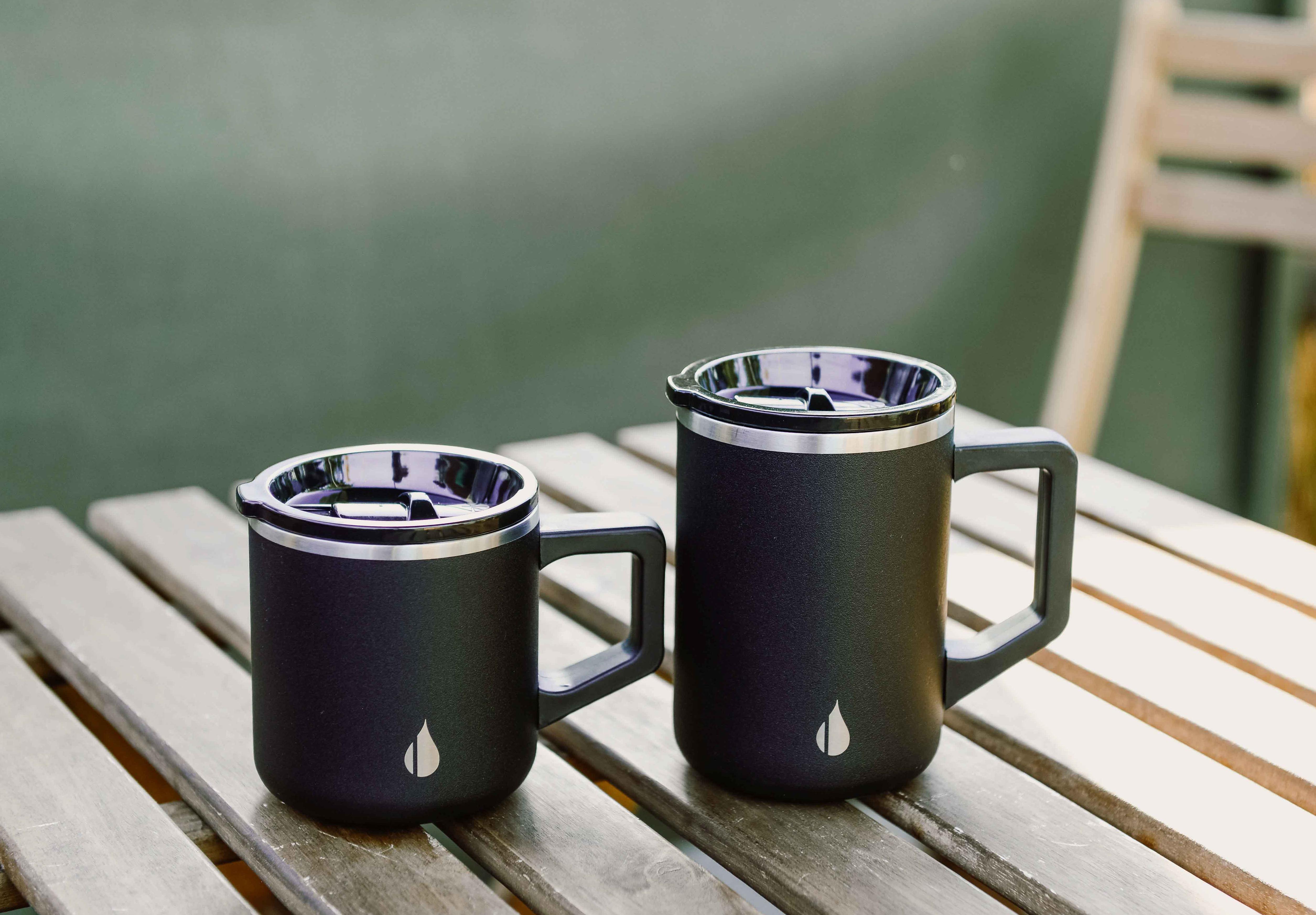 Elemental® Summit 12oz Stainless Steel Camp Mug with Shatter-free Lid 6