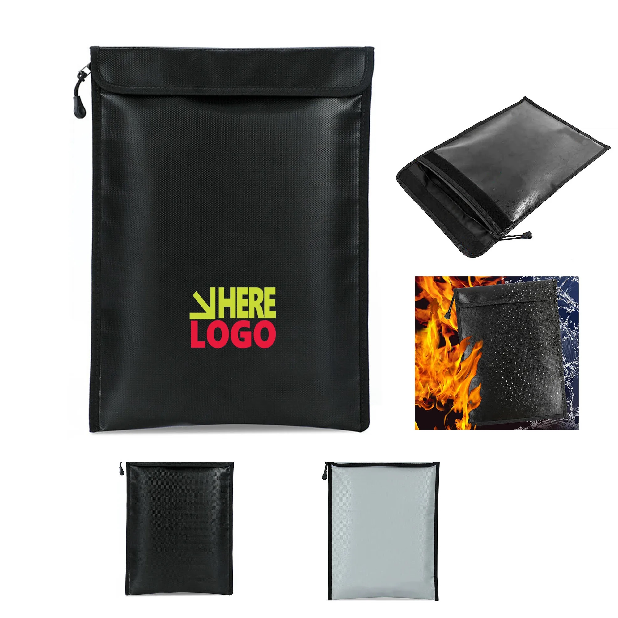 Insulated Thermal Fireproof File Bag 2