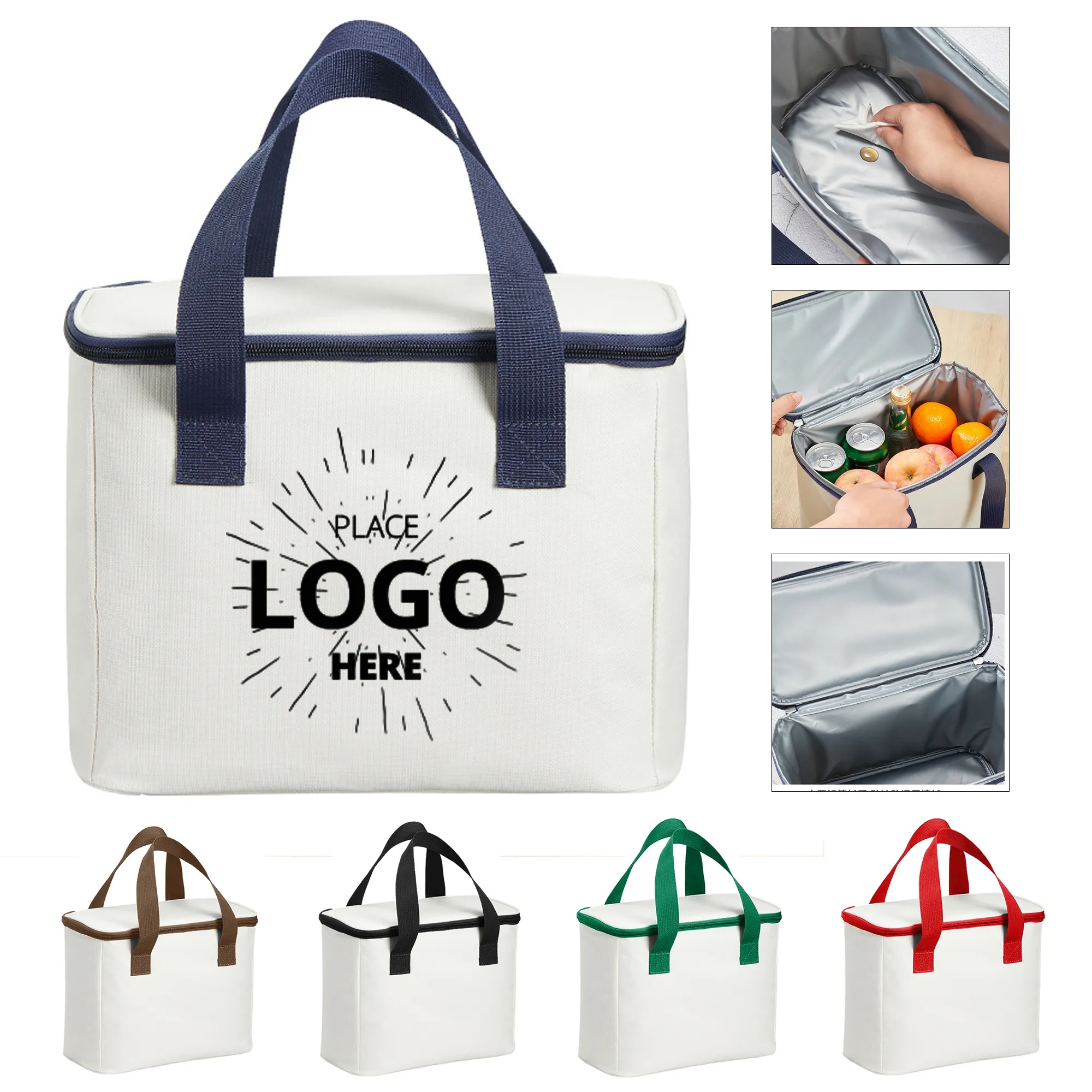 Portable Handheld Insulated Lunch Bag 7
