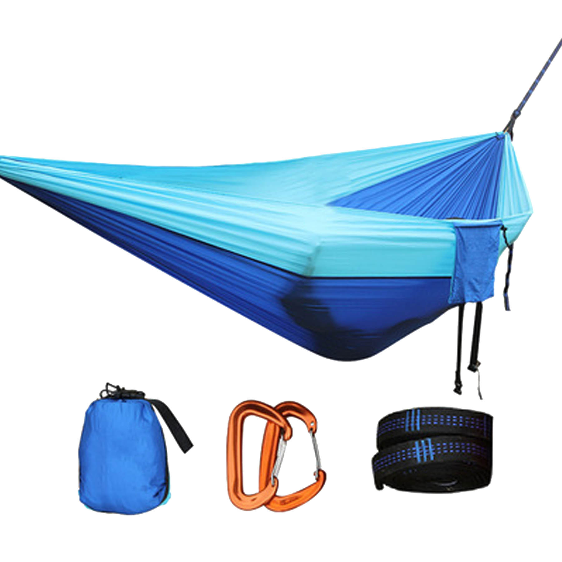 Portable Parachute Hammocks for Outdoor Hiking Travel Backpacking 1