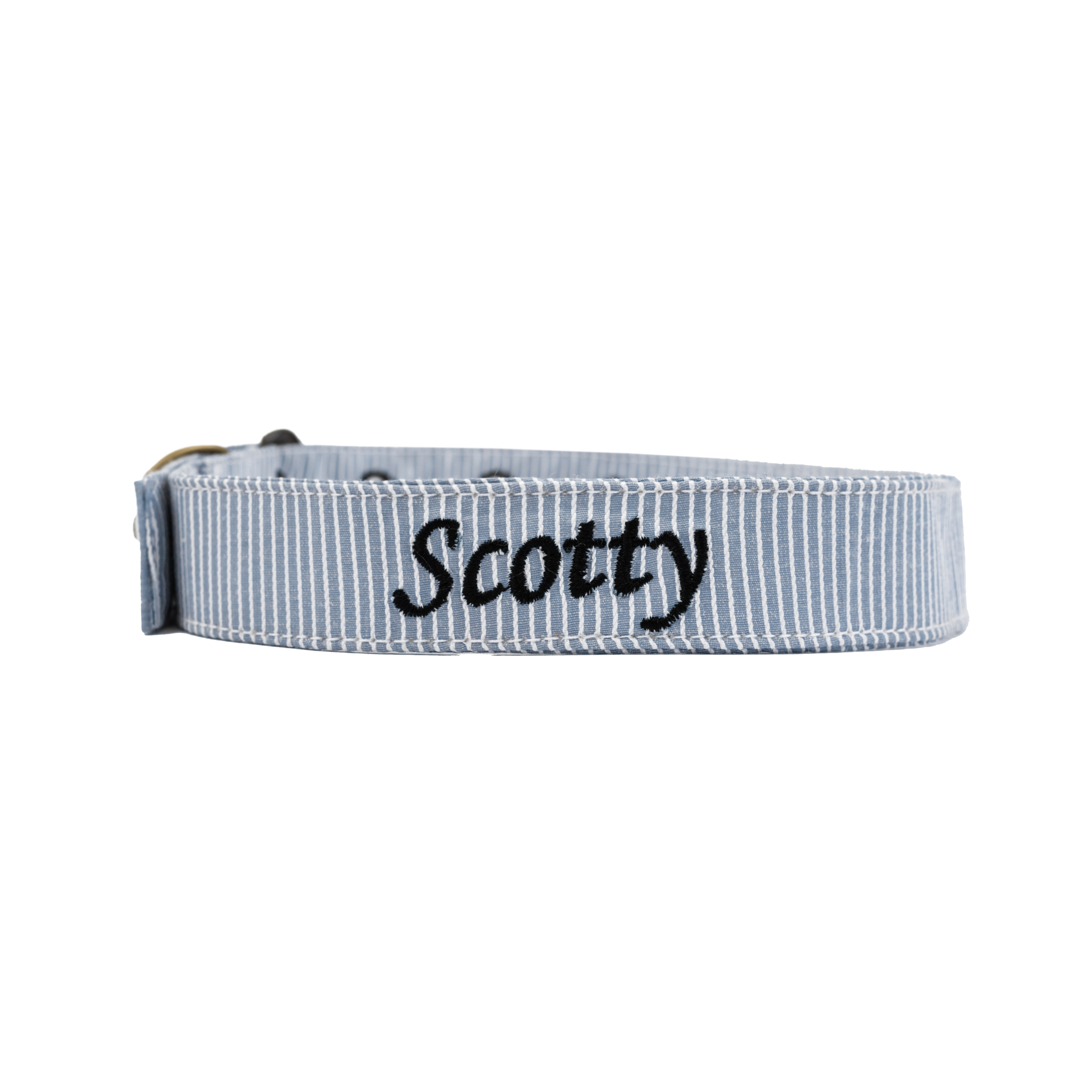 Poly Cotton Premium Large Buckle Dog Collar 20" - 26" 7