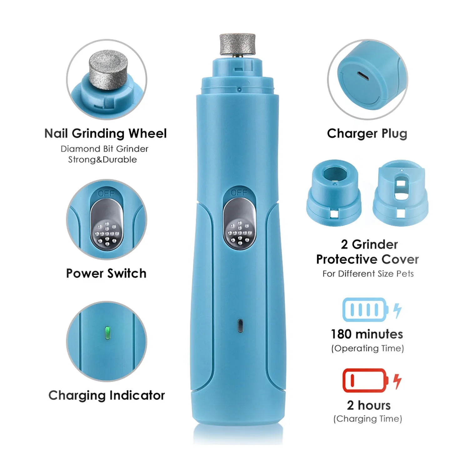 Electric Pet Nail Grinder 1