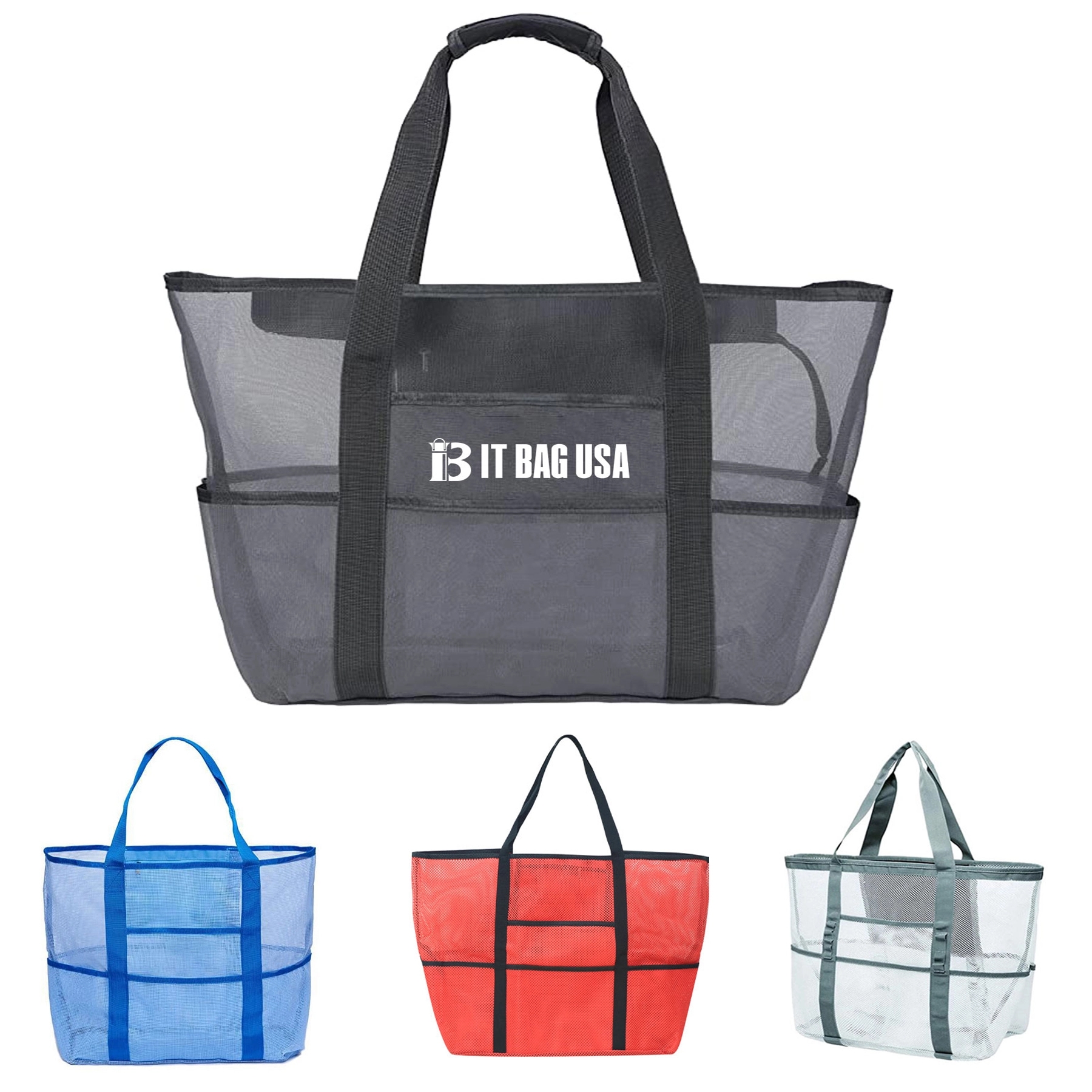 Mesh Open Tote Bag 1