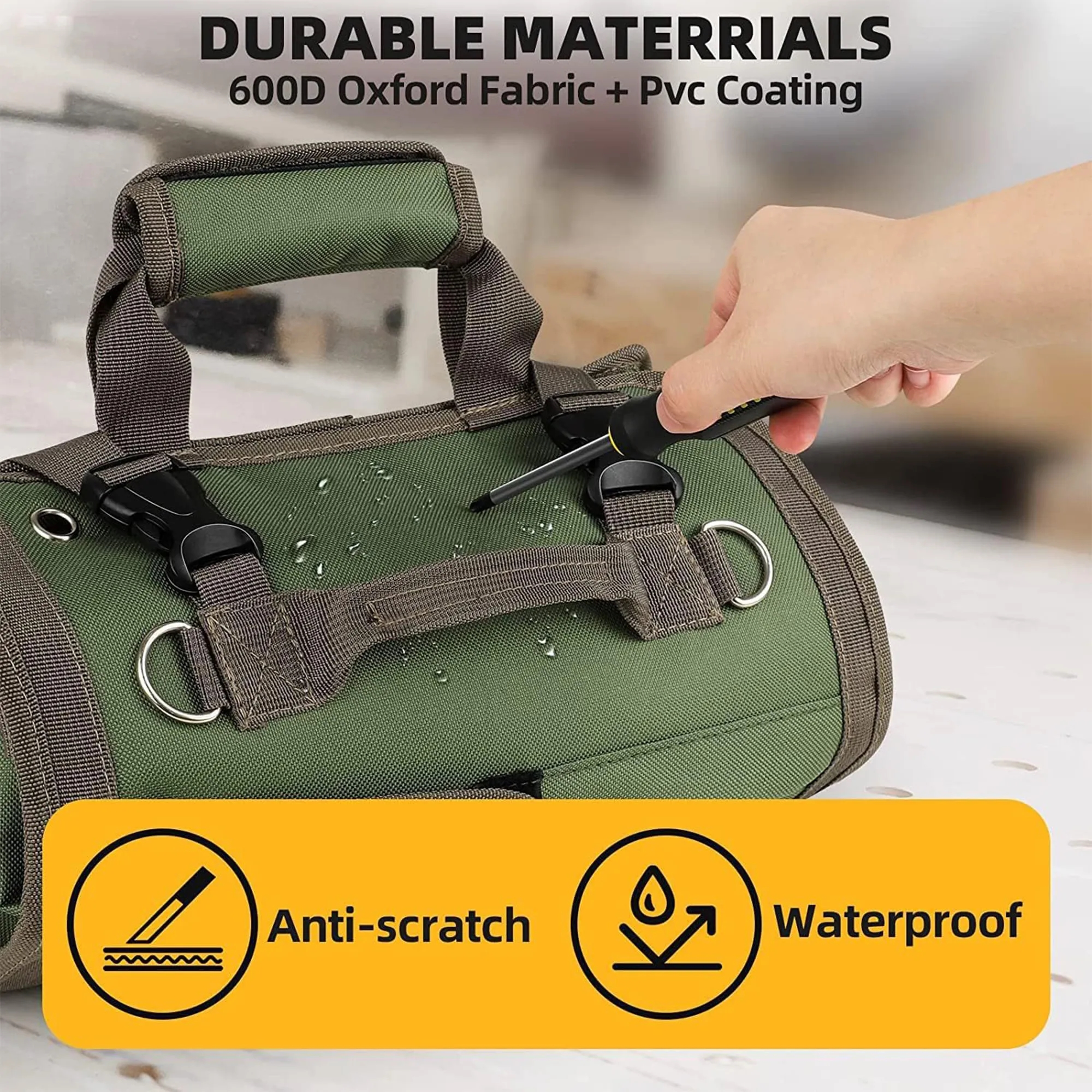 Multi-Purpose Roll Up Tool Bag 4