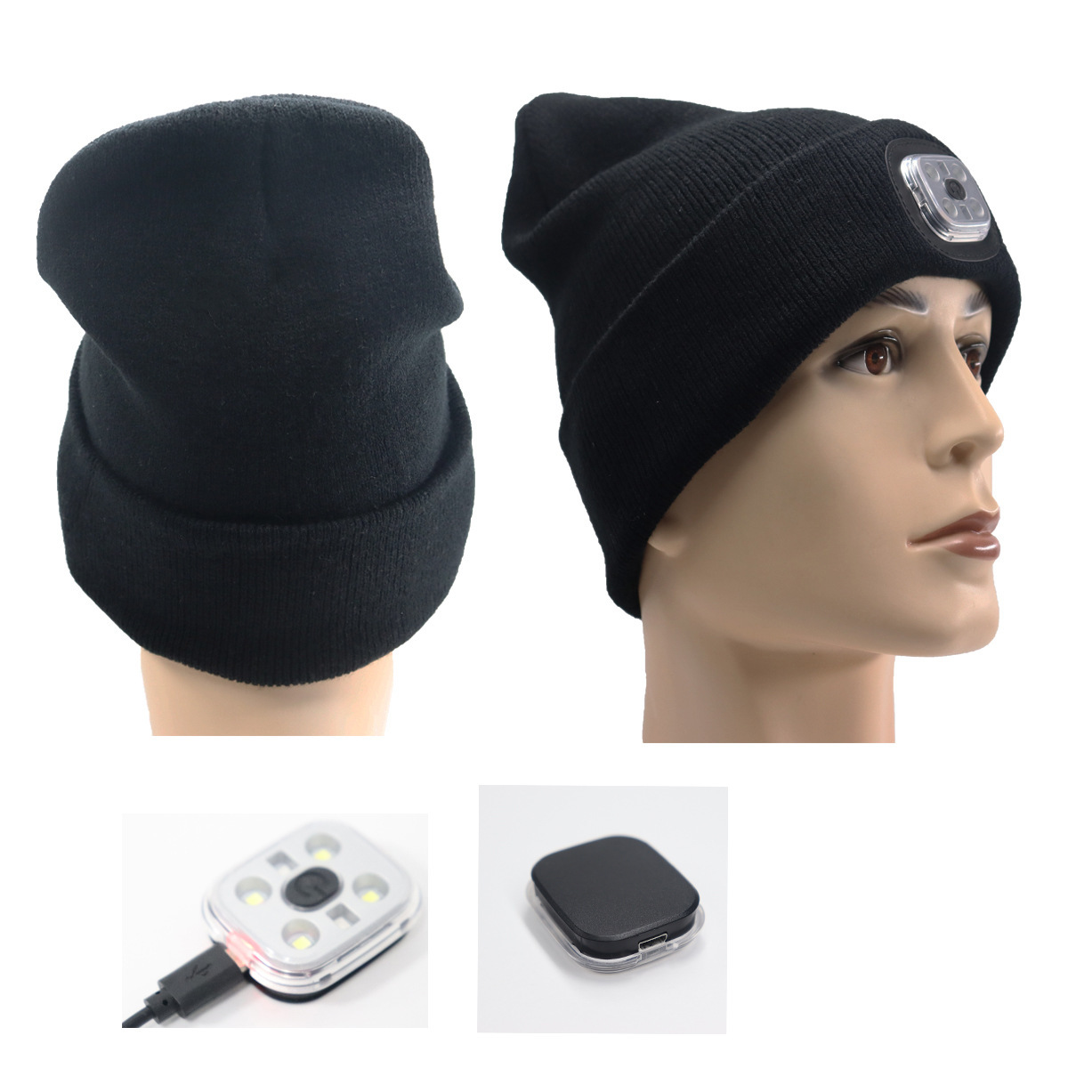 LED Lighting Knitting Cap 2