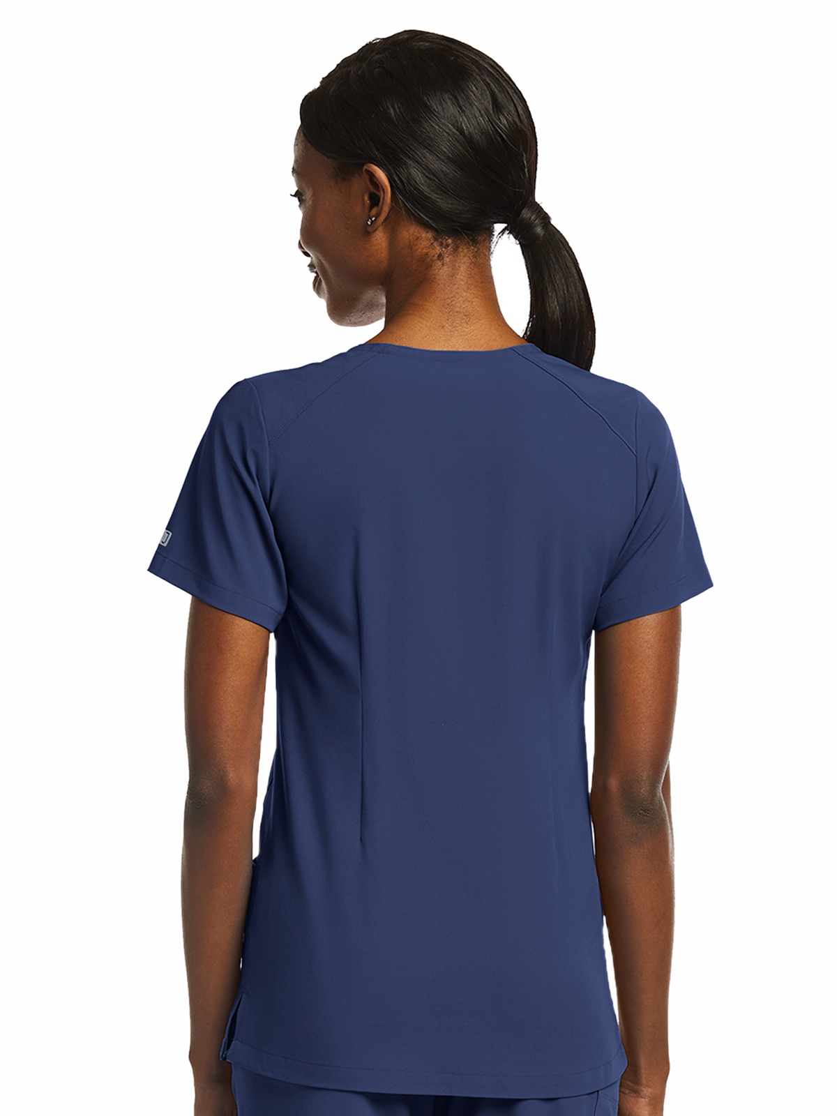 ScrubJoy Originals - Women's Fitted Two-Pocket V-Neck Top 46