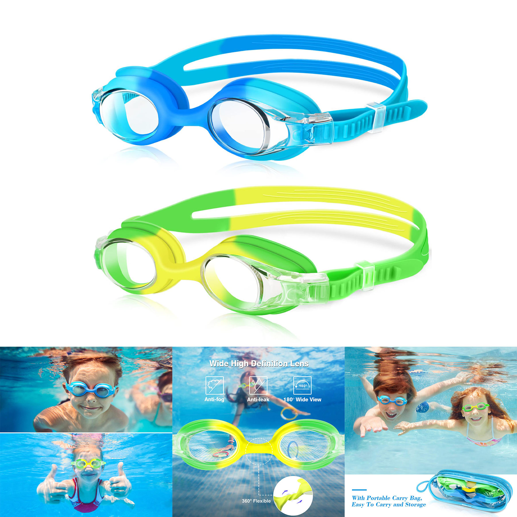 Kids Swim Goggles