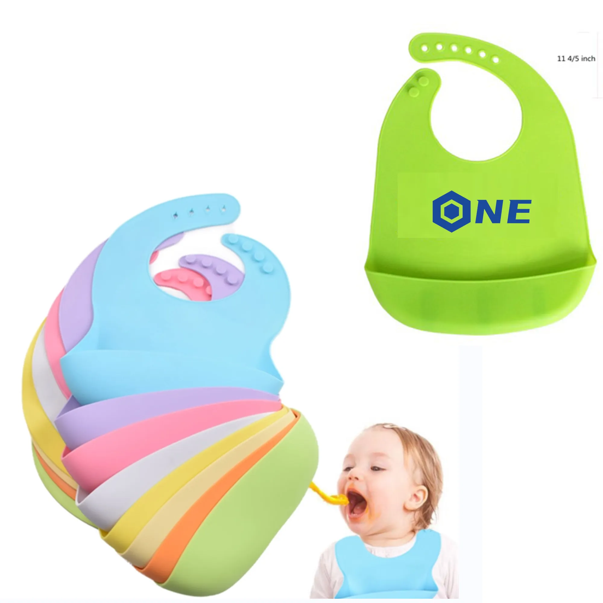 Silicone Baby Bib 2