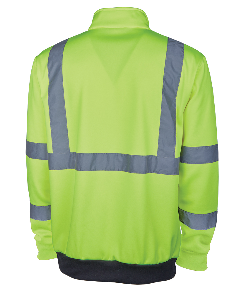Quarter Zip Hi-Vis Sweatshirt