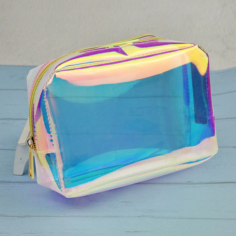 TPU Travel Makeup Organizer Pouch & Cosmetic Toiletry Bag 8