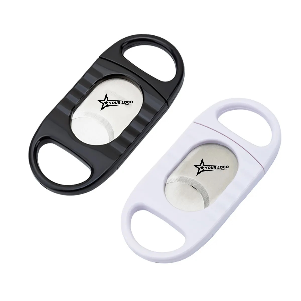 Cigar Cutter Stainless Steel Double Cutting Blade Guillotine 2