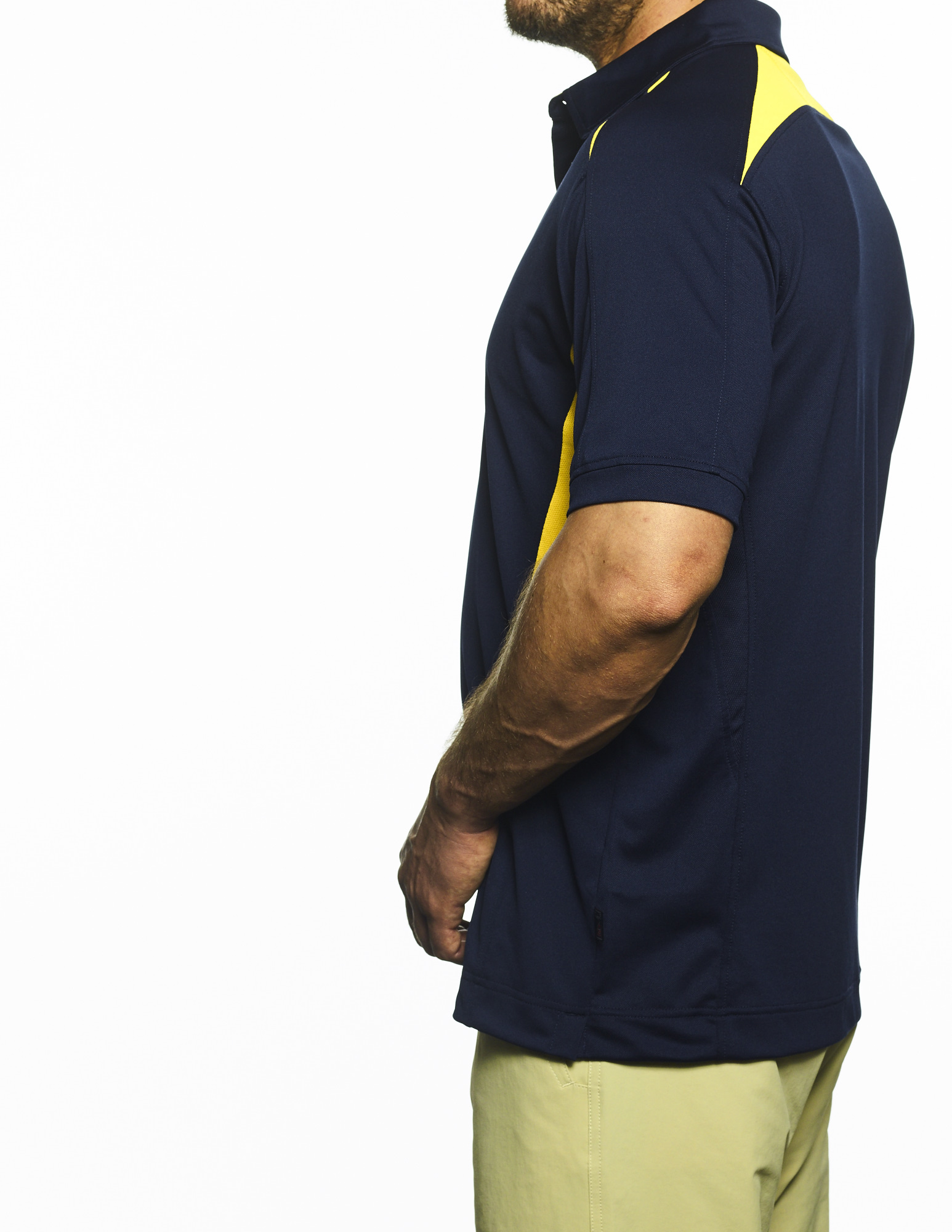 Men's Caliber Color Block Polo Shirt 18