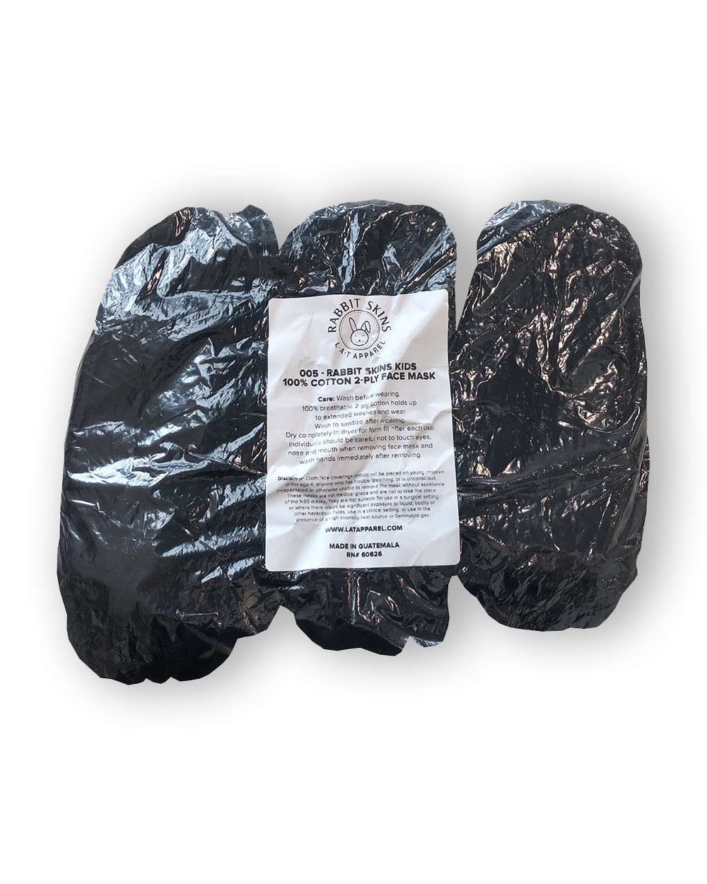 Youth 100% Cotton 2-Ply Face Mask - 005 7