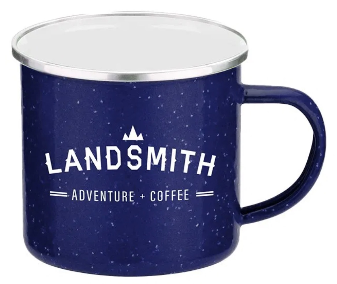 16 Oz. Metal Cowboy Camp Mug w/Stainless Steel Rim 4