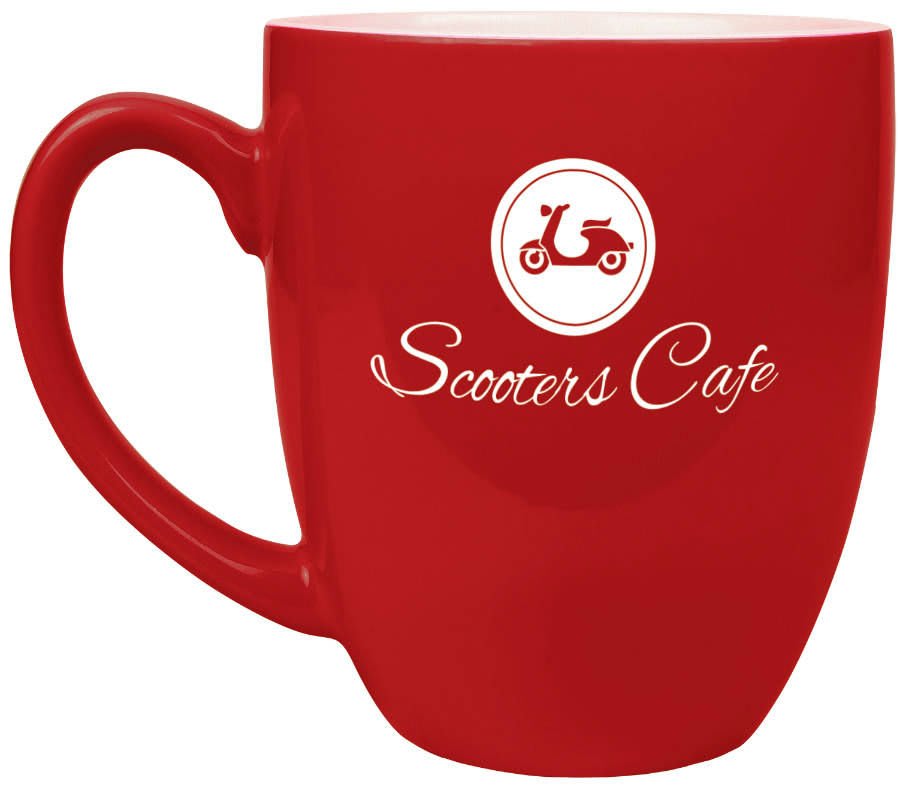 Ceramic Bistro Coffee Mug 5