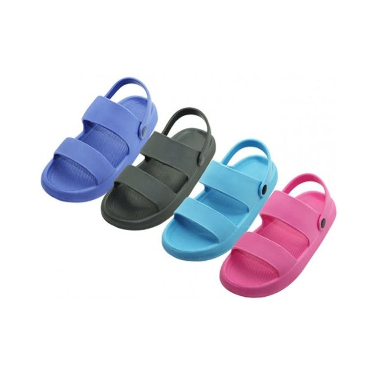 Women's EVA Double Strap Sandals - Sizes M-XL 4 Colors 2