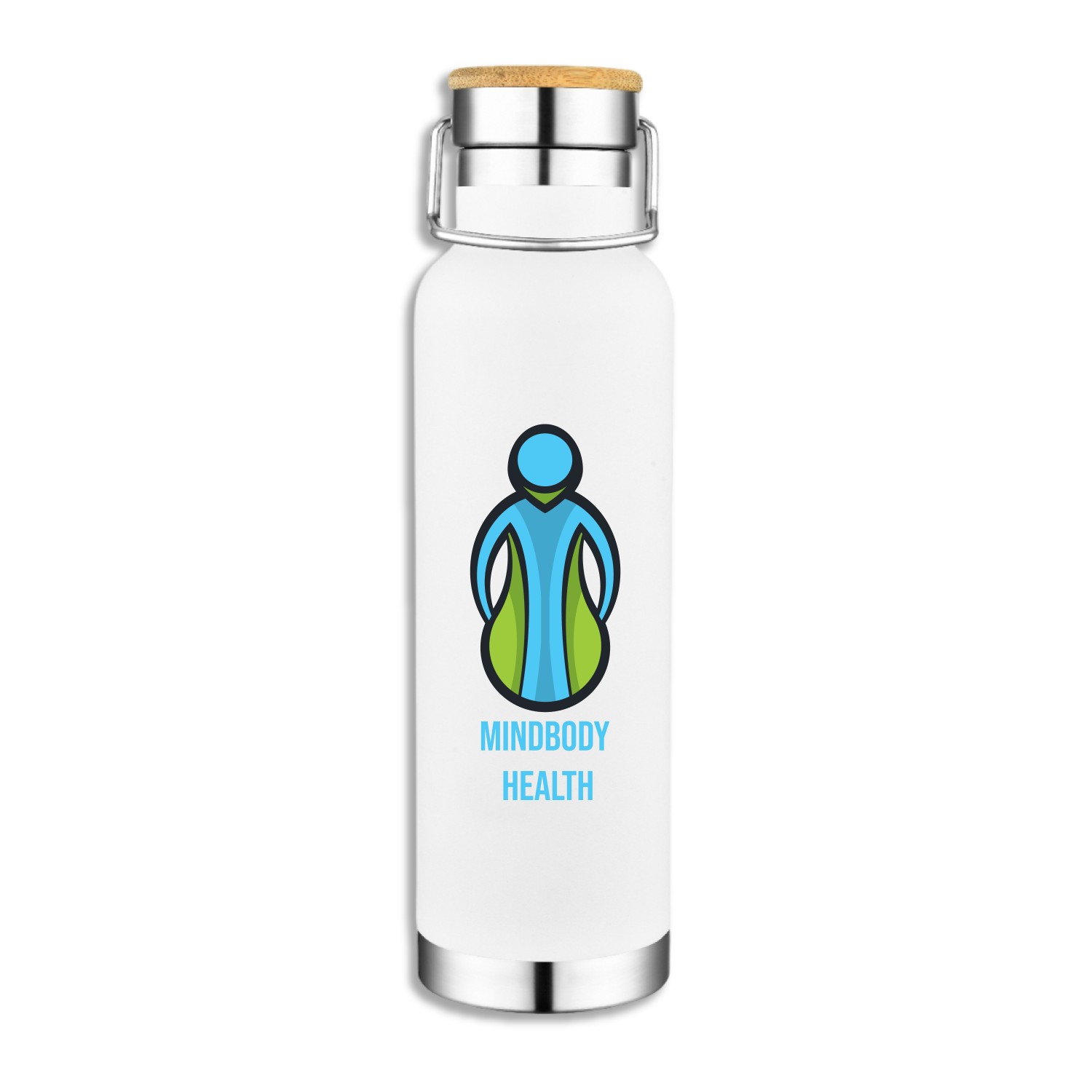 Chillguard Deluxe 22 oz Stainless Steel Water Bottle, custom water bottle with logo imprint 11