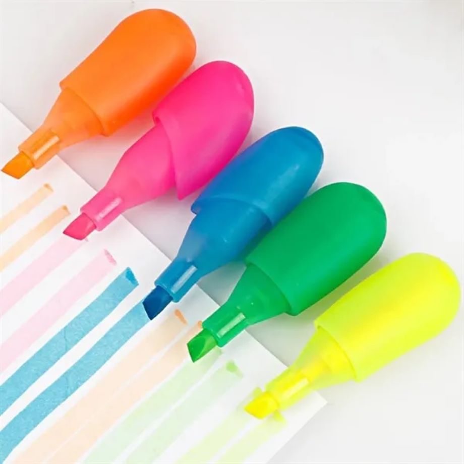 Palm-shaped Five-color Highlighter 2