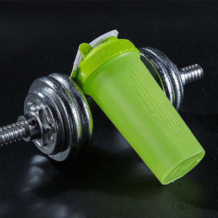 Popular Small Glitter Glitter Plastic Classic Sublimation Outdoor Sports Bubble Tea Shaker Cup With 2