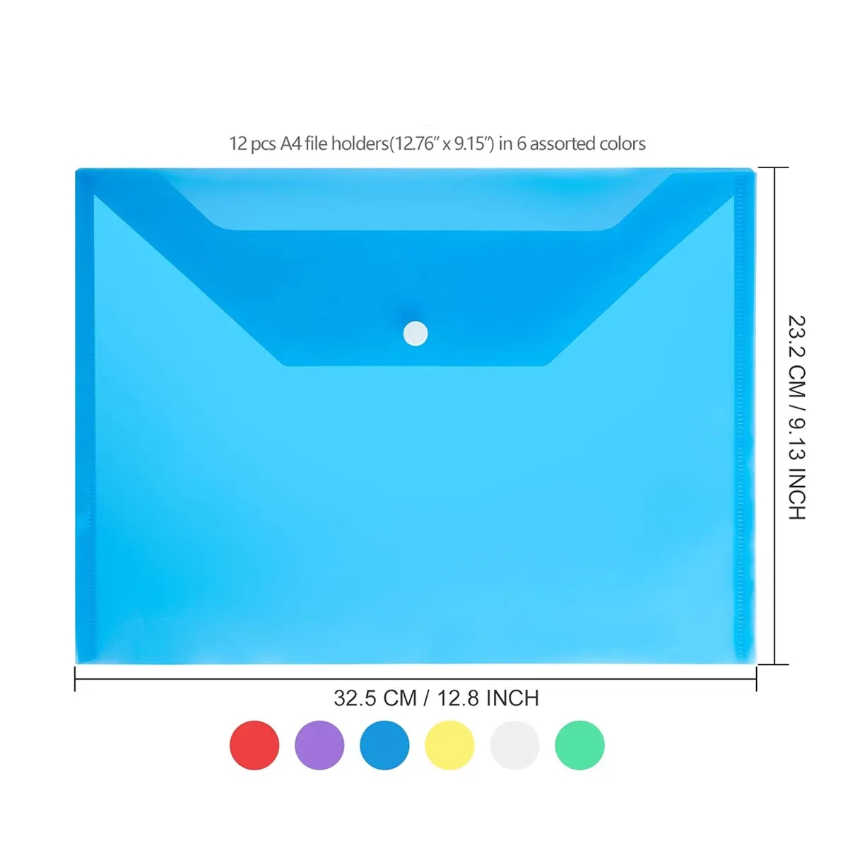 Transparent PP File Bag 3