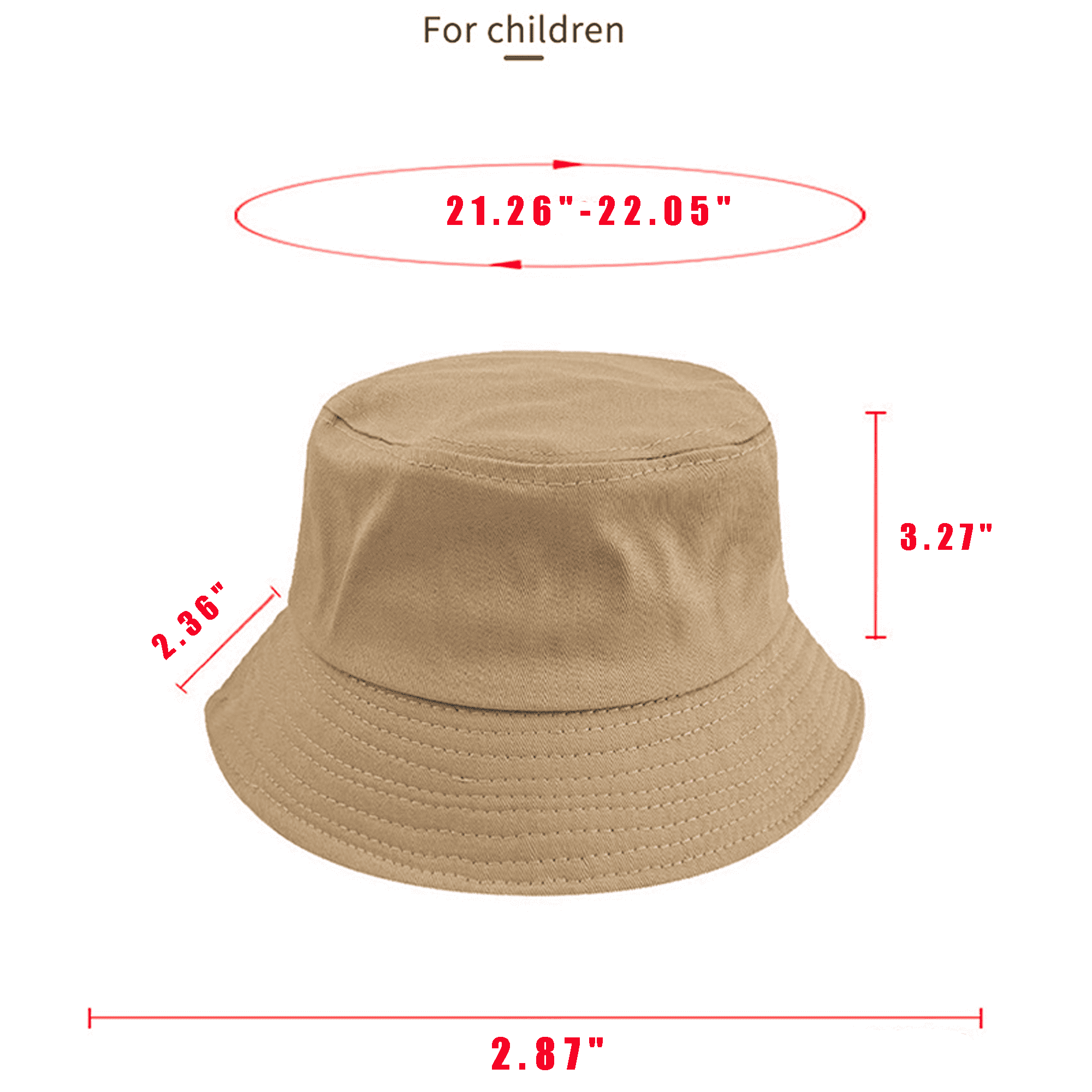 Full Color Cotton Fisherman Bucket Hat 7