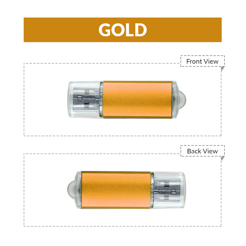 Silver Mini USB Flash Drive 4