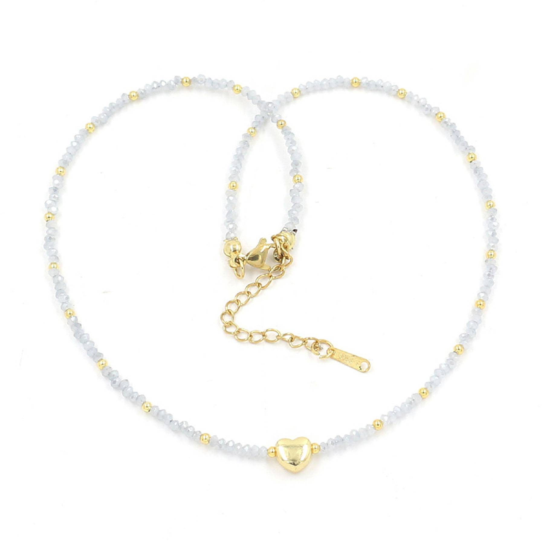 Colorful Mini Crystal Beaded Necklace 6