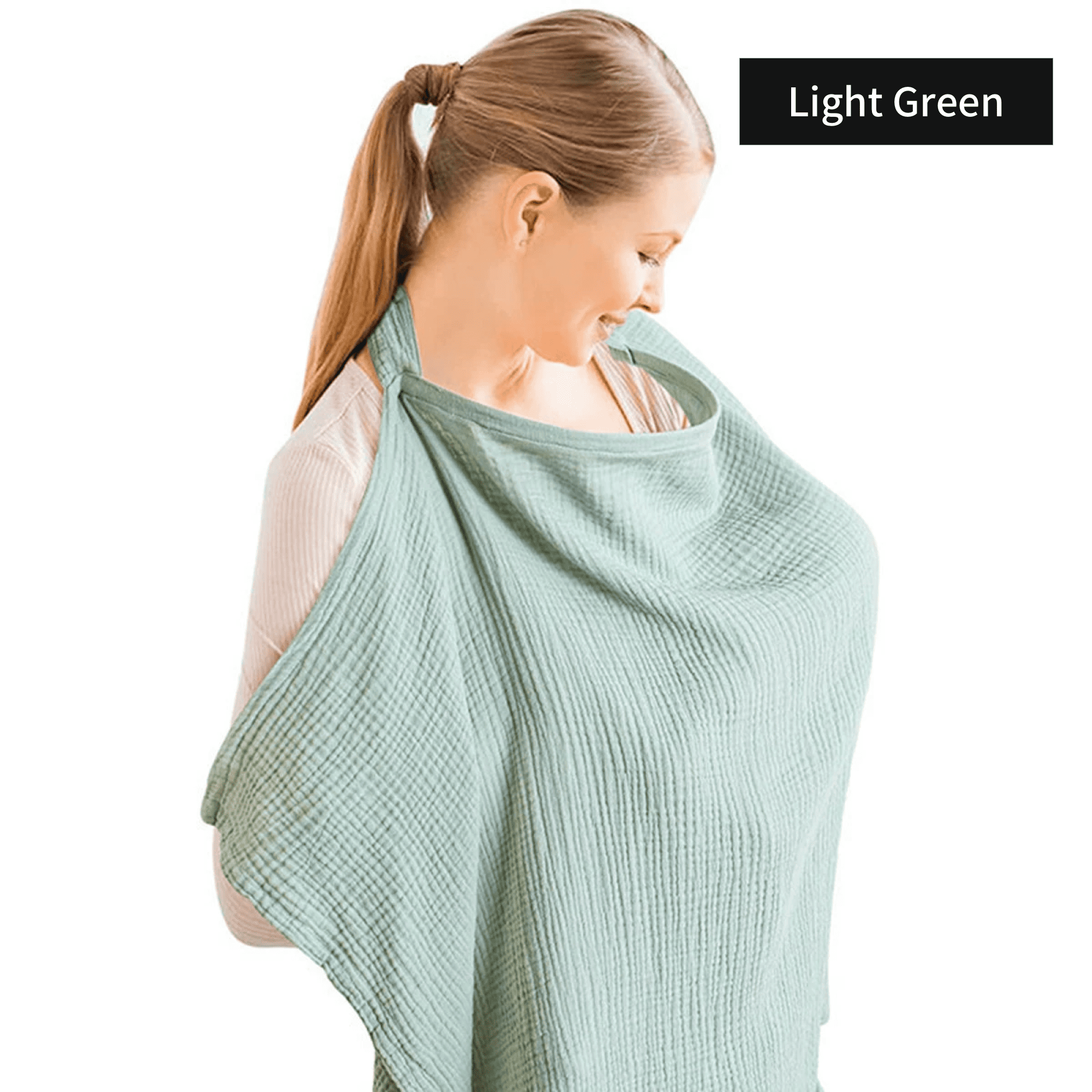 Soft Muslin Nursing Wrap 6
