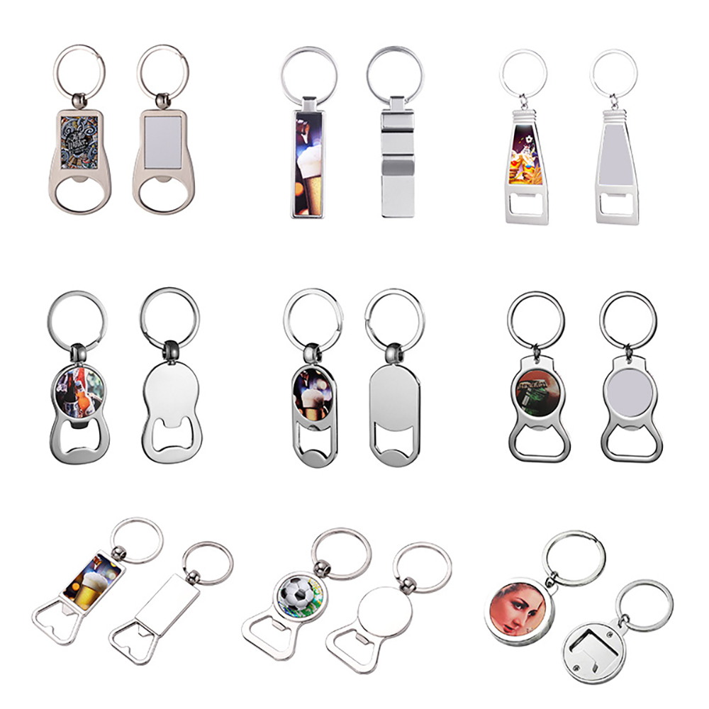 Round Shaped Metal Keychain-Full Color Dome 3
