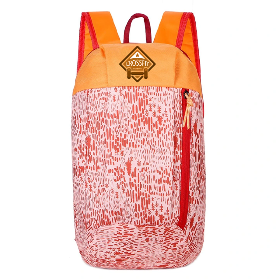 Stock Brushstroke Waterproof Nylon Backpack - 15.8x8.7x4 in