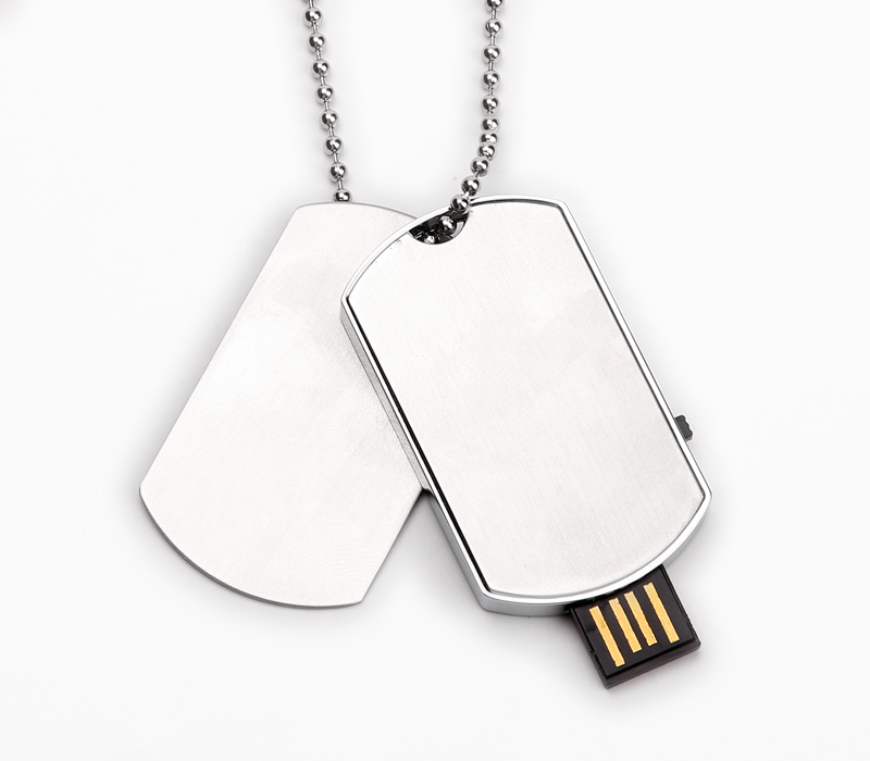 Dog Tag USB Flash Drive, 512MB 3
