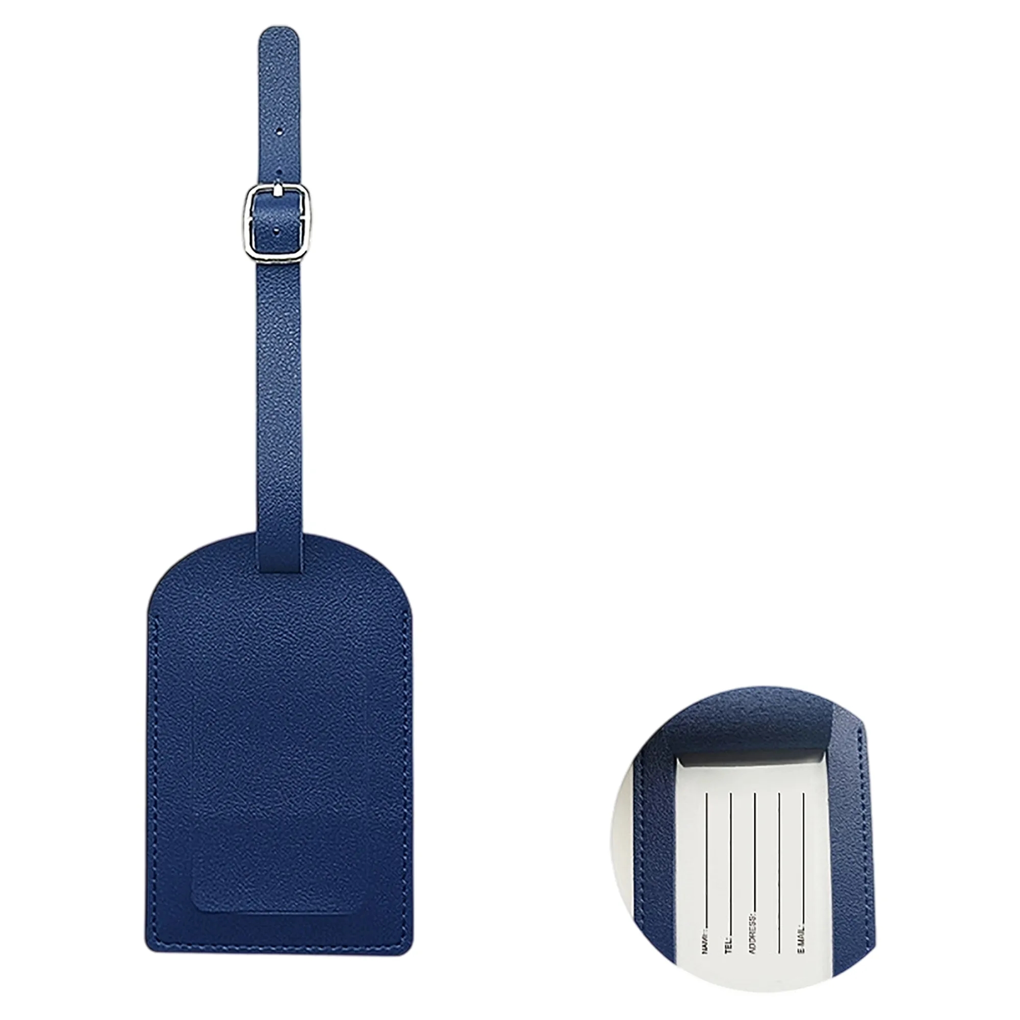 Soft PU Leather Travel Tag for Suitcases and Bags 1