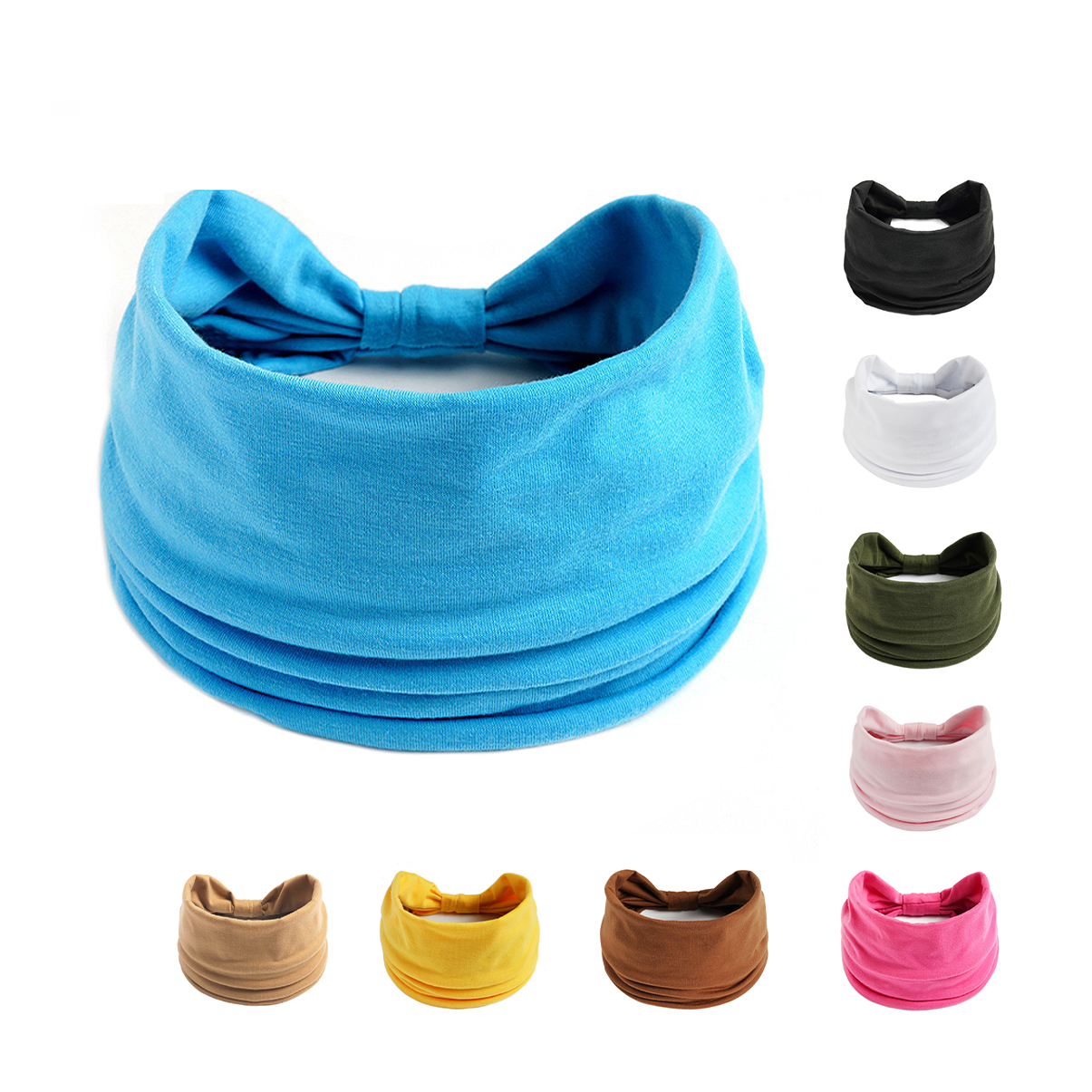 Polyester Spandex Yoga Headband 4