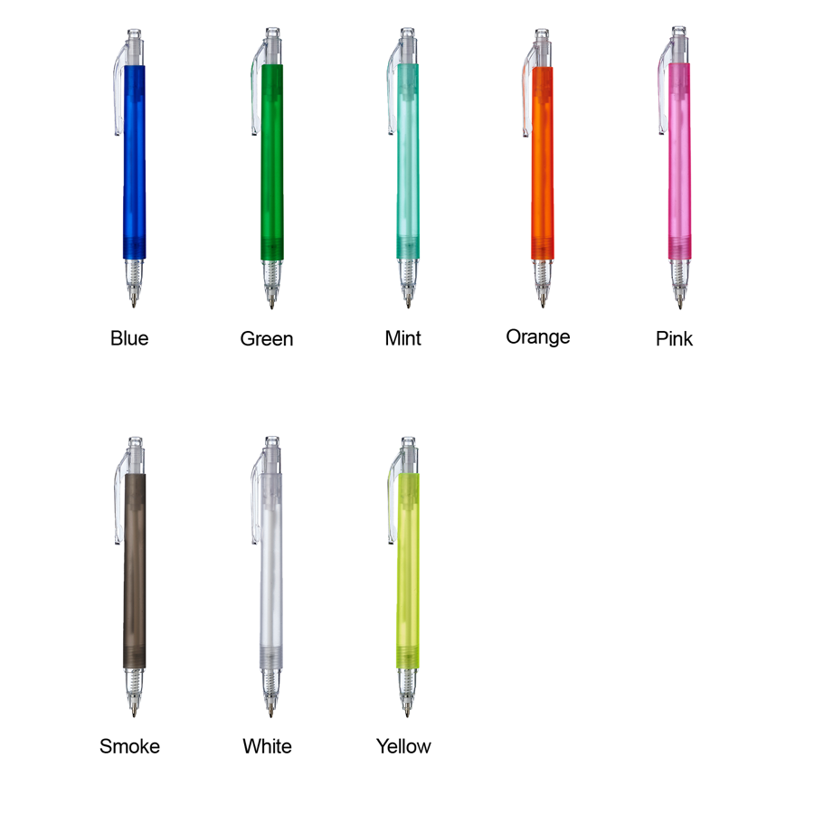 Pompano Clear Plastic Pens 28