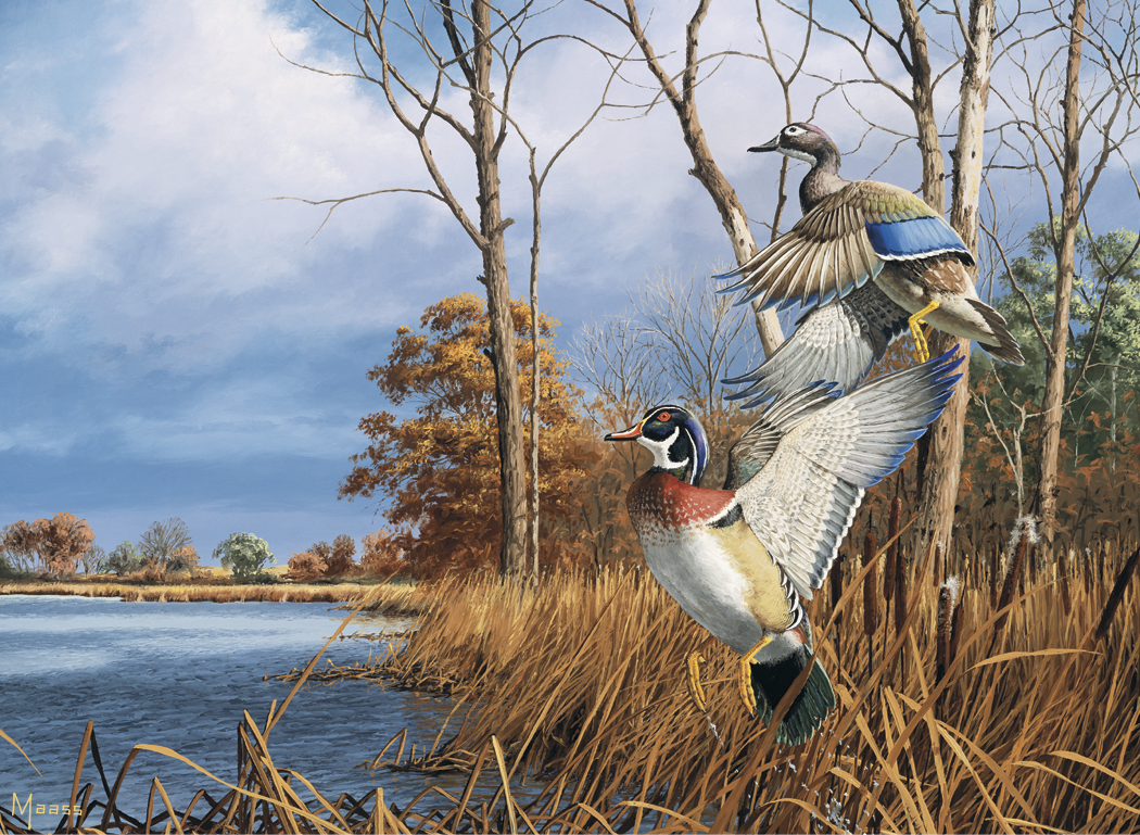 HotLine® Products Maass Wildfowl® Executive Calendar 33