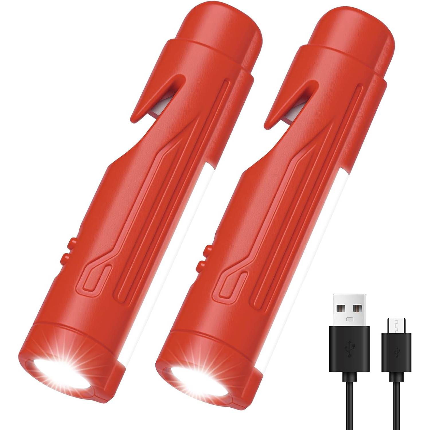 Emergency Safety Flashlight - Window Breaker & Strobe Light 6