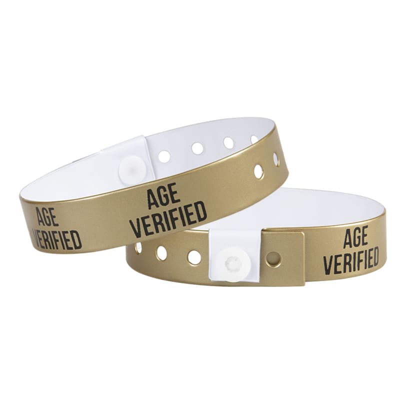 In Stock Vinyl Wristbands 25