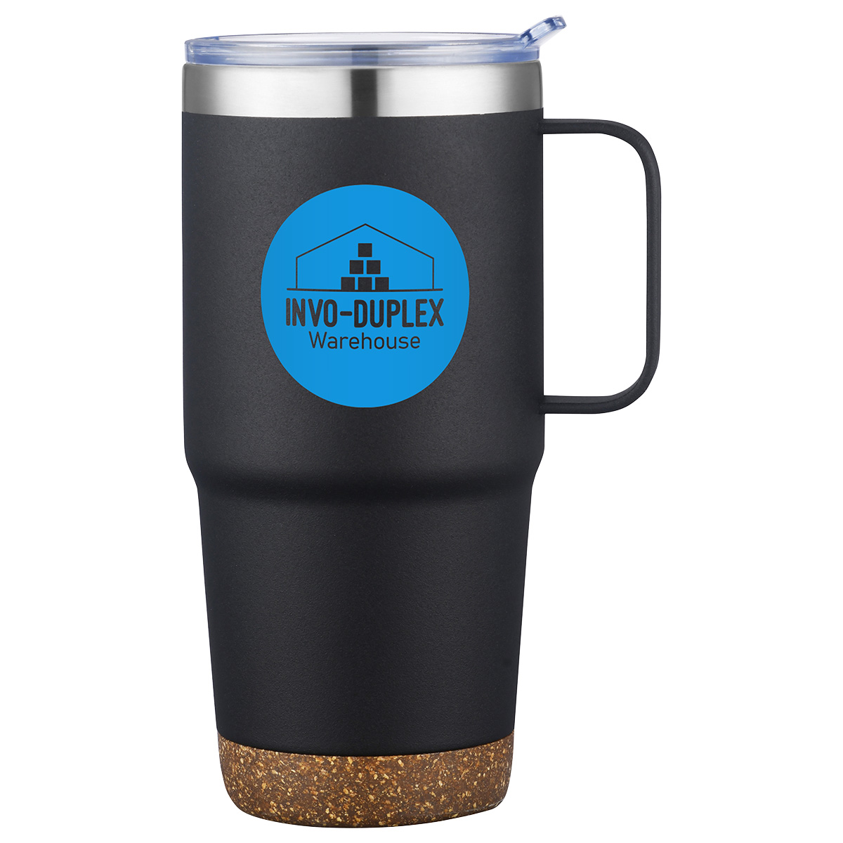 Cortina 24 oz Vacuum Insulated Travel Mug with Cork Base 10
